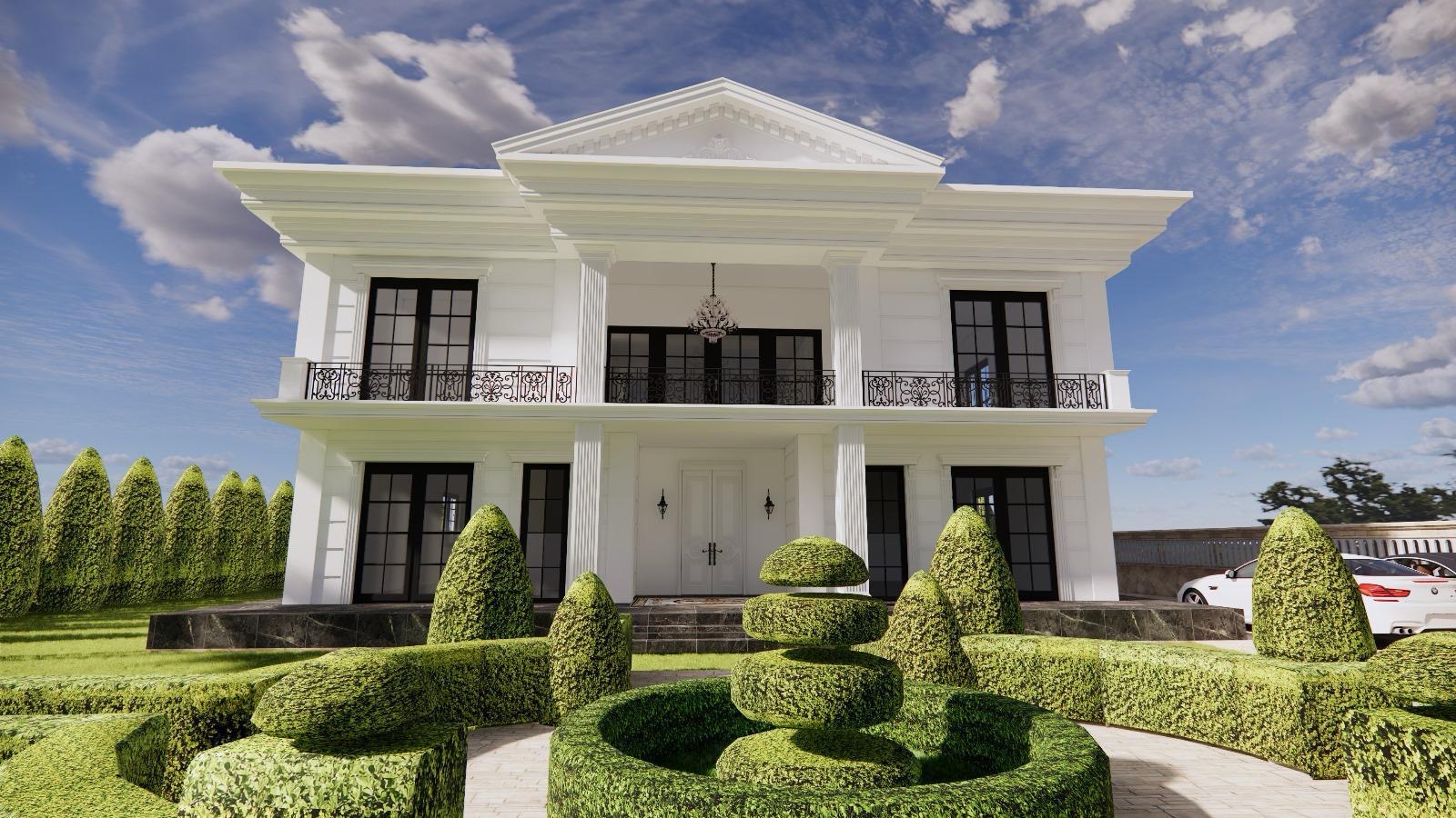 Kayseri Hisarcık lüks villa yapımı referans projesi